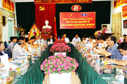 Hội thảo “Hợp tác giáo dục và đào tạo trình độ cao đẳng với các trường Cao đẳng nghề của nước CHDCND Lào”